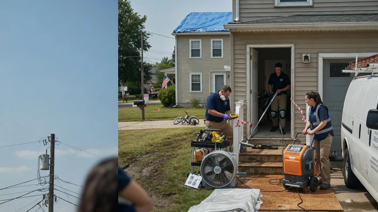 Water Damage Repair in Campbell, OH near me